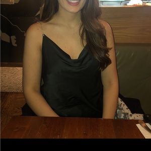 Zara Green Top with Rinestone Straps